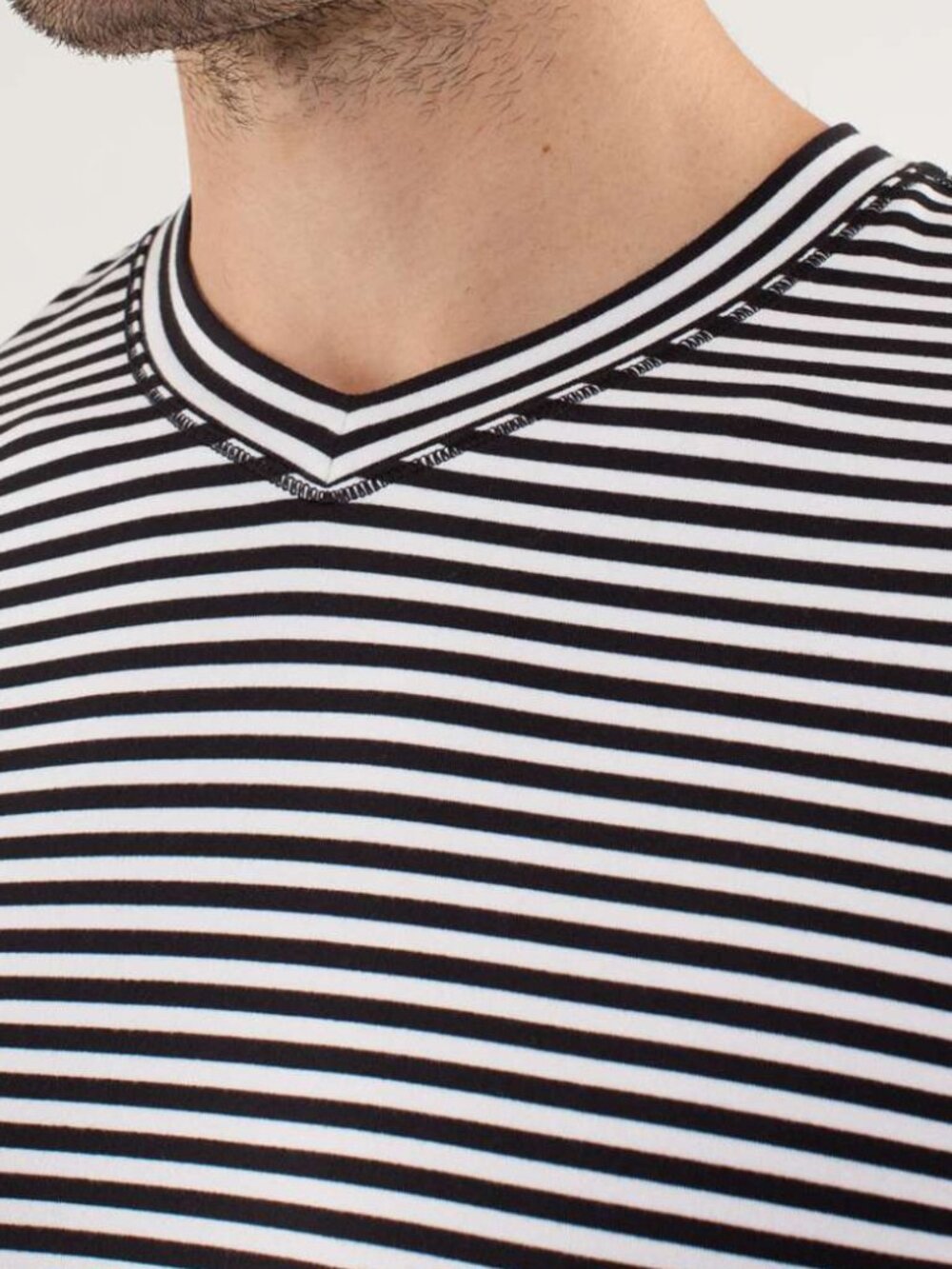 Lululemon Speed Long Sleeve Classic Stripe Black White size XL NWOT - Picture 5 of 9